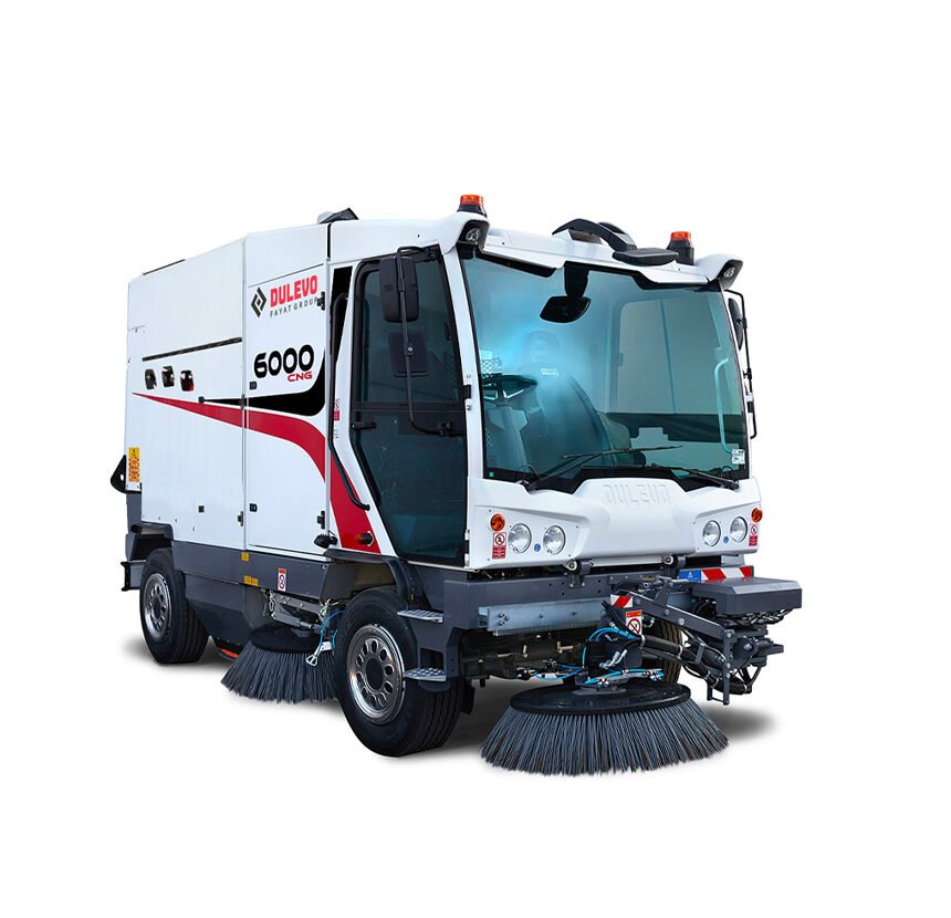CNG road sweeper - Dulevo 6000 CNG