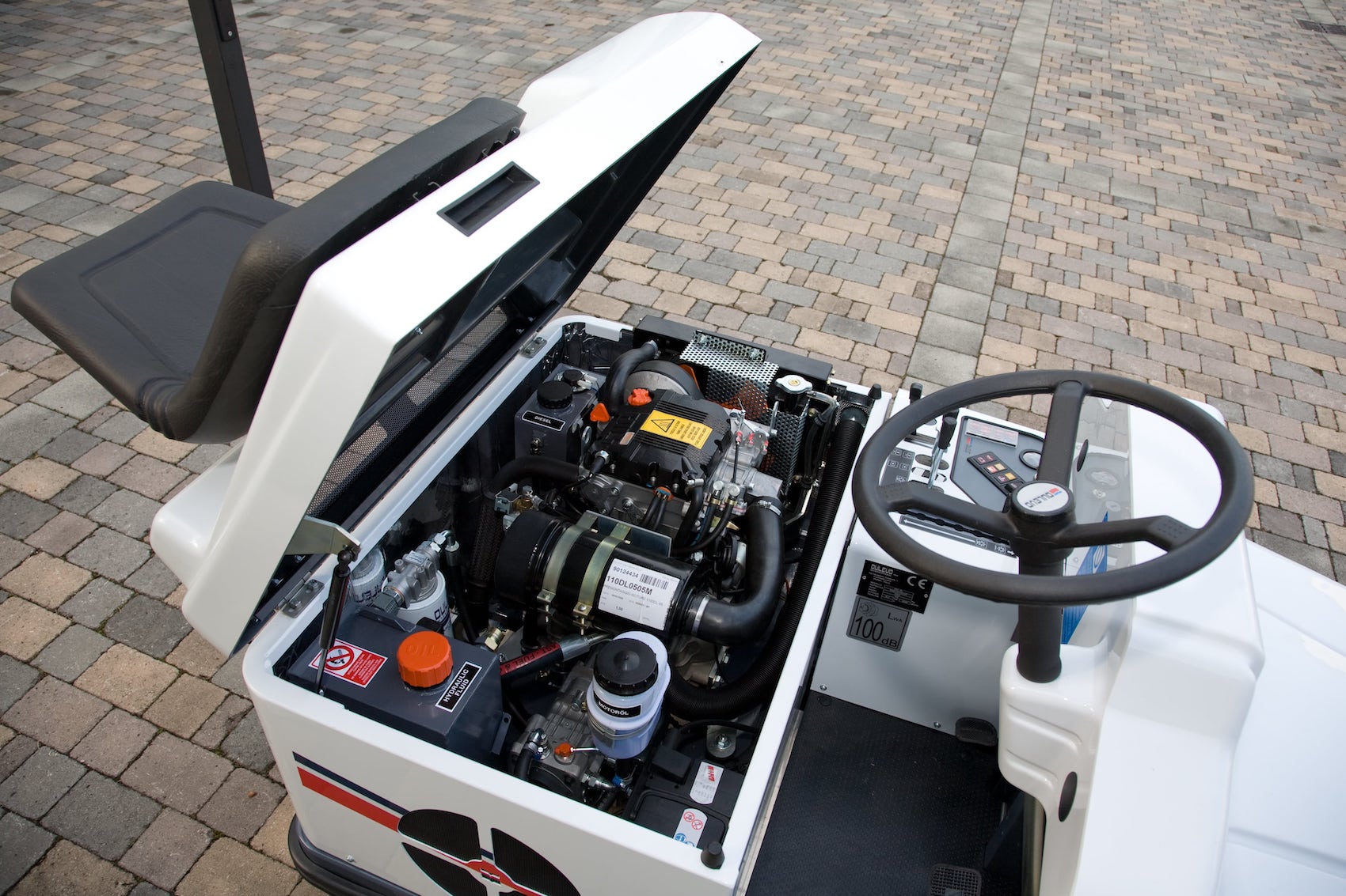 Dulevo 1300 Heavy-Duty Industrial Sweeper