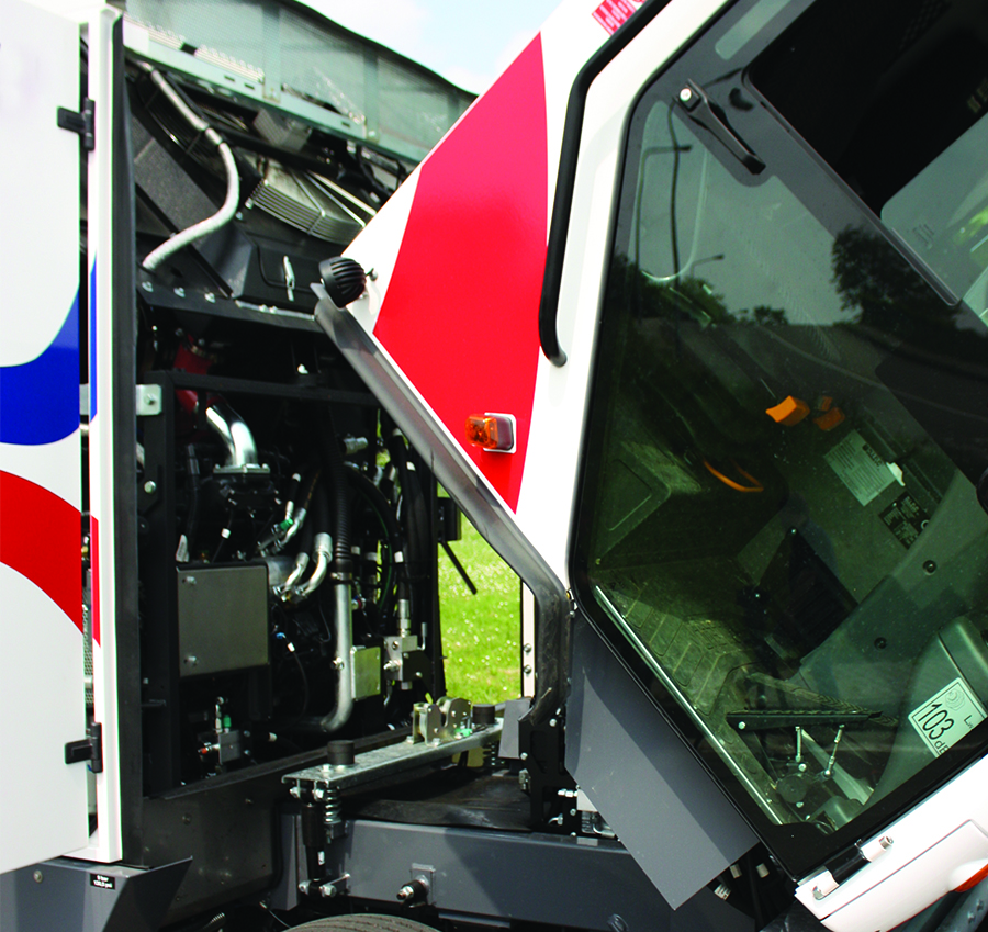 mechanical road sweeper