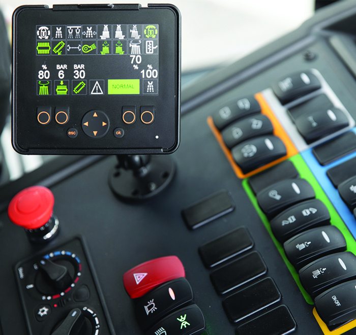 Dulevo D3 road cleaning truck