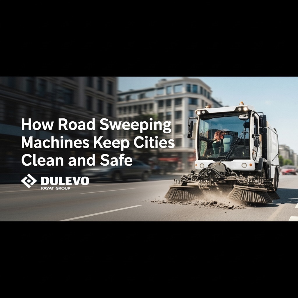 road sweeping machine by dulevo India